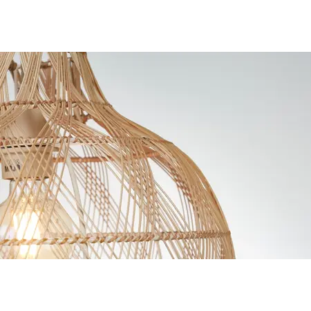 Good&Mojo Good&Mojo hanglamp Mendoza Naturel L