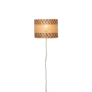 Good&Mojo Good&Mojo wandlamp Langkawi Naturel/Bruin