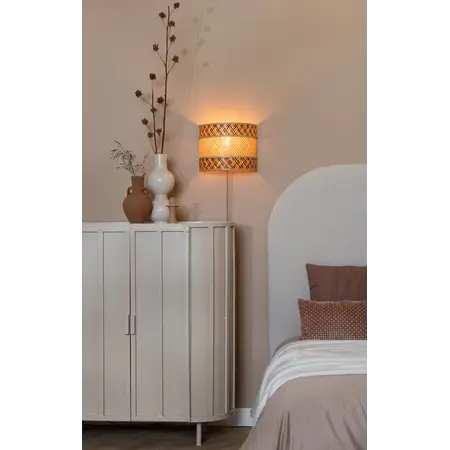 Good&Mojo Good&Mojo wandlamp Langkawi Naturel/Bruin