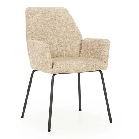 Eleonora Eleonora eetkamerstoel Indy taupe