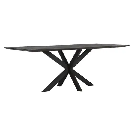 DTP Home DTP Home eettafel Curves Black 210 cm