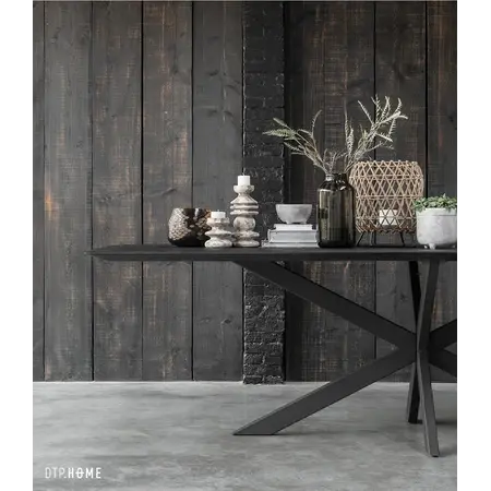 DTP Home DTP Home eettafel Curves Black 210 cm