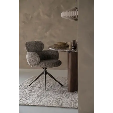 Eleonora Eleonora eetkamerstoel Darcio taupe