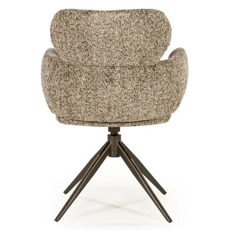 Eleonora Eleonora eetkamerstoel Darcio taupe