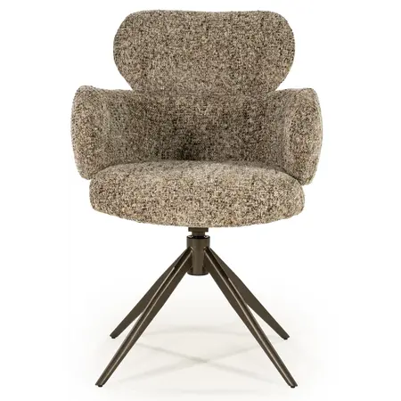 Eleonora Eleonora eetkamerstoel Darcio taupe