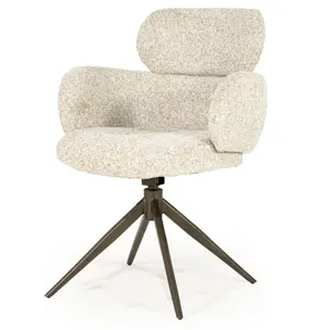 Eleonora eetkamerstoel Darcio beige