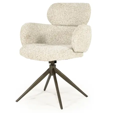 Eleonora Eleonora eetkamerstoel Darcio beige