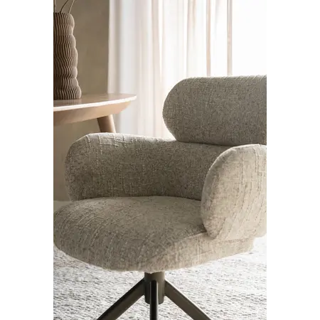 Eleonora Eleonora eetkamerstoel Darcio beige