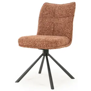 By-Boo eetkamerstoel Ferre burgundy