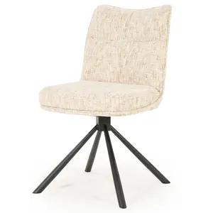 By-Boo eetkamerstoel Ferre beige