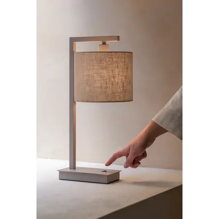 It's about Romi It's about RoMi tafellamp Boston linnen donker