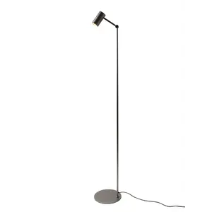 It's about RoMi vloerlamp Montreux nickel finish