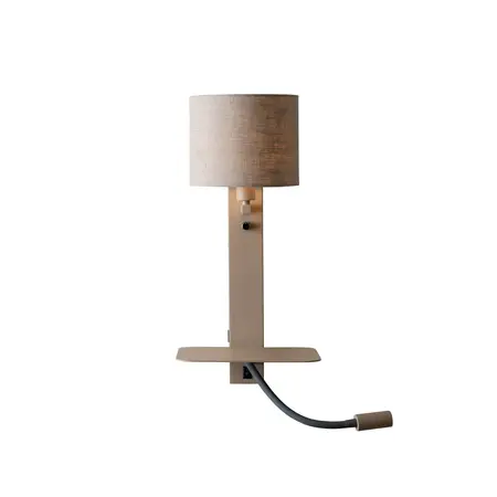 It's about Romi It's about RoMi wandlamp Florence linnen donker