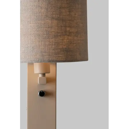 It's about Romi It's about RoMi wandlamp Florence linnen donker