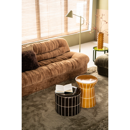 By-Boo By-Boo bijzettafel TileTastic 2 mosterd