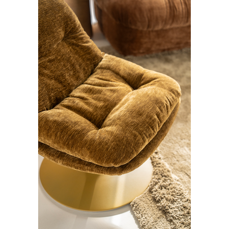 By-Boo By-Boo draaifauteuil Tromba mosterd