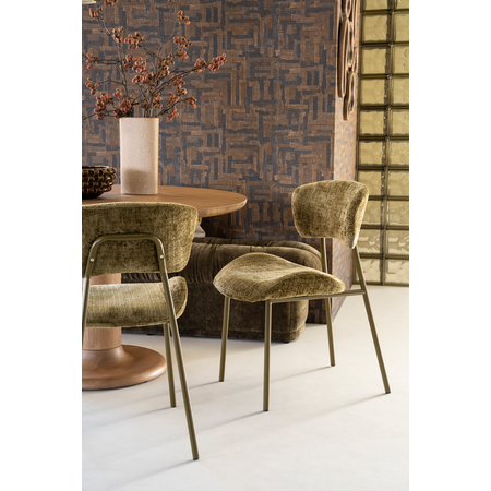 By-Boo By-Boo eetkamerstoel Dare groen