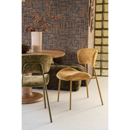 By-Boo By-Boo eetkamerstoel Dare mosterd