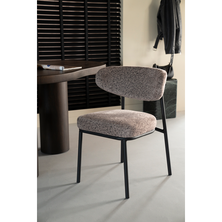 By-Boo By-Boo eetkamerstoel Jari taupe