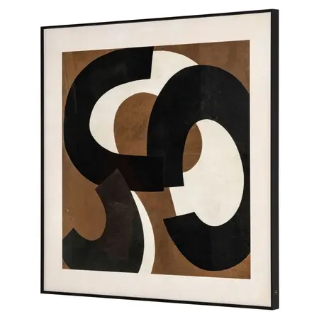 Richmond Interiors Richmond Wall art Euphoria bruin rechts