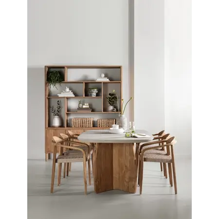 DTP Home DTP Home eettafel Nova Travertin 250 cm