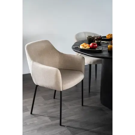 Eleonora Eleonora eetkamerstoel Paul taupe