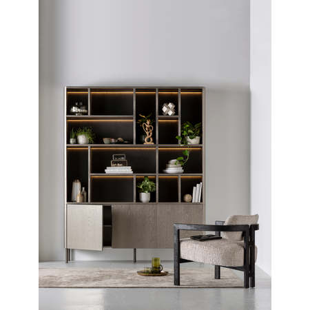 Vitrinekast Erasmus medium