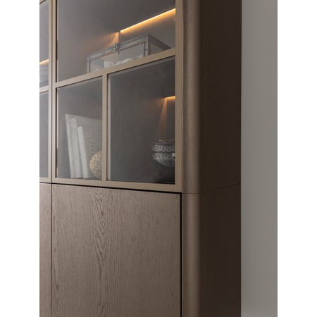 Vitrinekast Erasmus medium