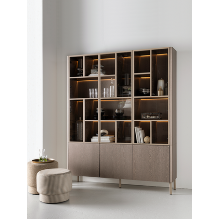 Vitrinekast Erasmus medium