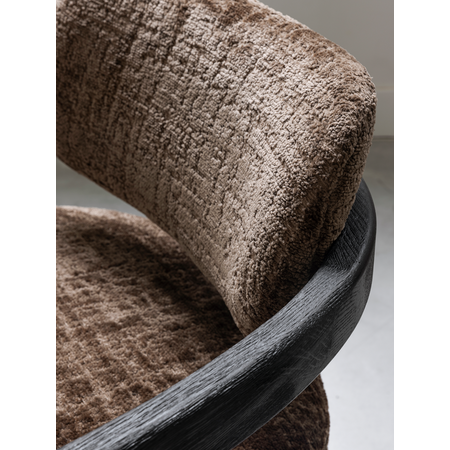 Must Living MUST Living fauteuil Kelly hazelnoot