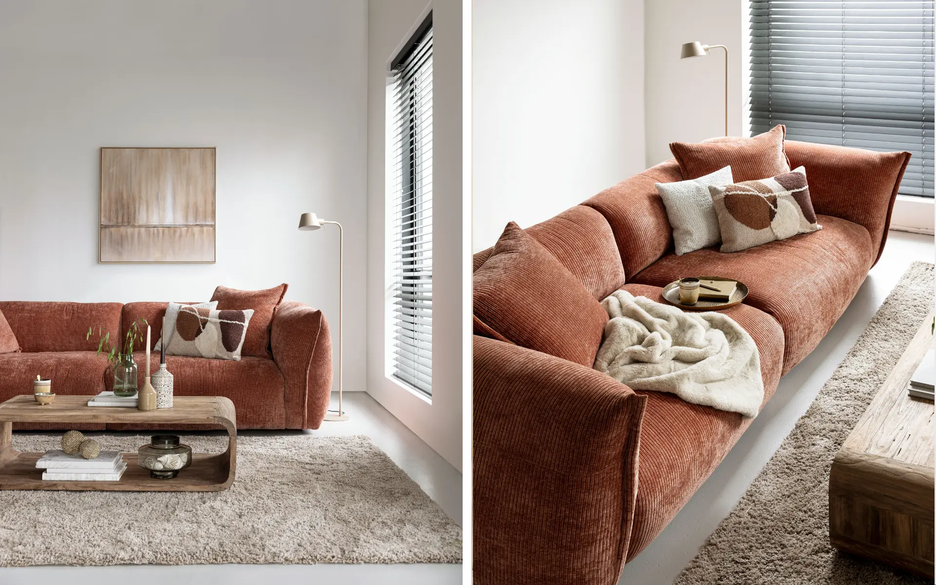 Verfris je woonkamer met warme en zachte woonaccessoires