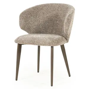 Eleonora eetkamerstoel Mateo taupe