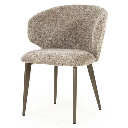 Eleonora Eleonora eetkamerstoel Mateo taupe