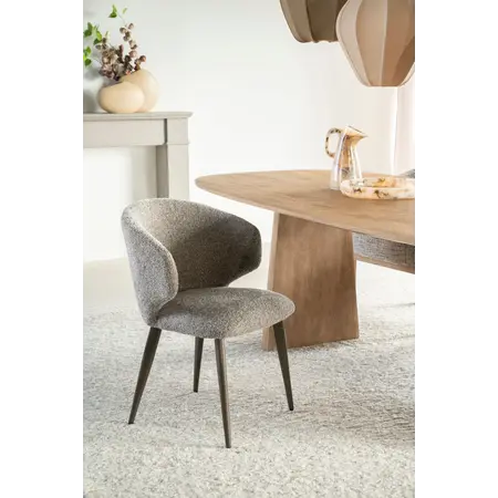 Eleonora Eleonora eetkamerstoel Mateo taupe