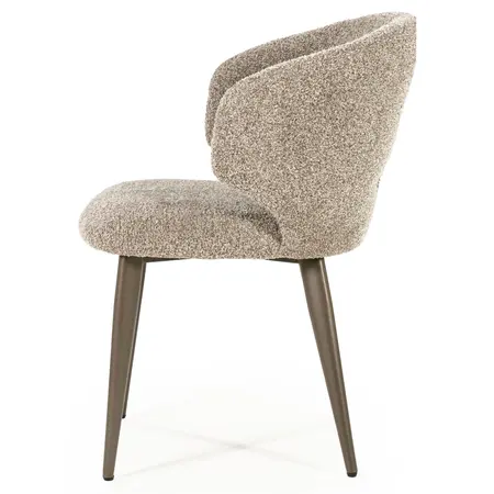 Eleonora Eleonora eetkamerstoel Mateo taupe