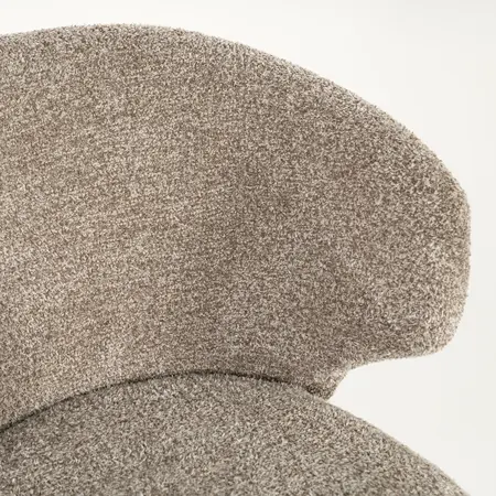 Eleonora Eleonora eetkamerstoel Mateo taupe