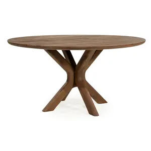 Eleonora eettafel Tycho lichtbruin 150 cm