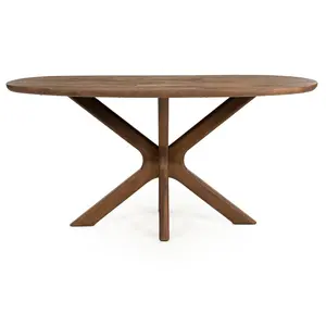 Eleonora eettafel Tycho lichtbruin 160 cm