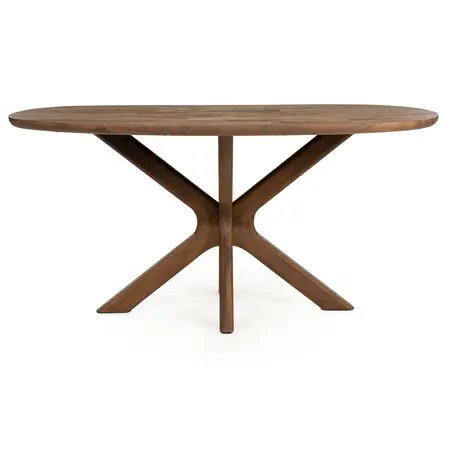 Eleonora Eleonora eettafel Tycho lichtbruin 160 cm