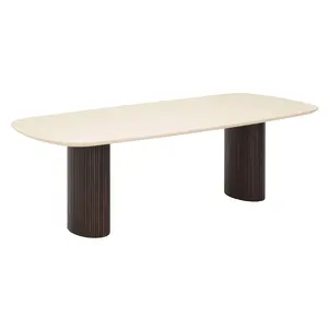 DTP Home DTP Home eettafel Maroon deens ovaal 240 cm