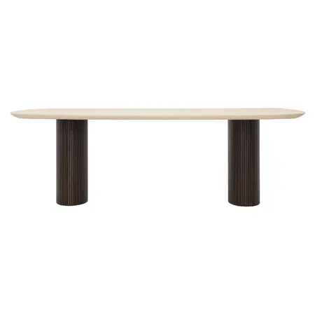 DTP Home DTP Home eettafel Maroon deens ovaal 240 cm