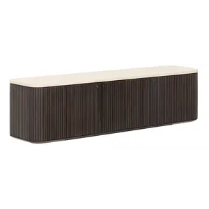 DTP Home hangend TV-meubel Maroon small