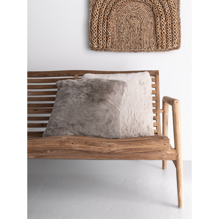 Must Living MUST Living sierkussen Lodge taupe