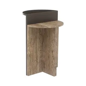 Bijzettafel Russo bruin