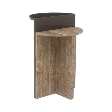 Richmond Interiors Bijzettafel Russo bruin