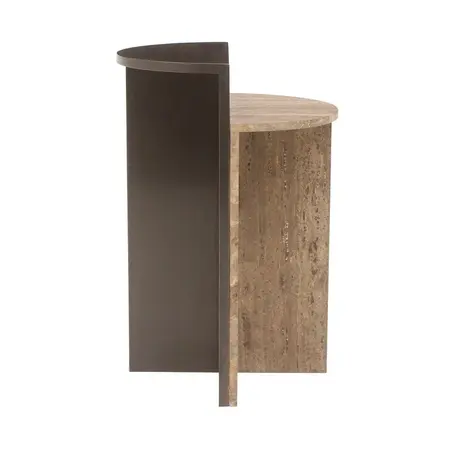 Richmond Interiors Bijzettafel Russo bruin