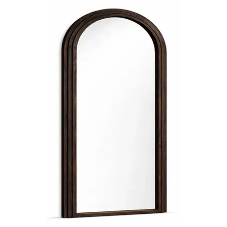 Spiegel Toog donkerbruin small