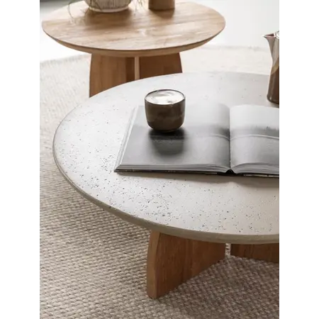 DTP Home DTP Home salontafel Nova travertin, set van 2