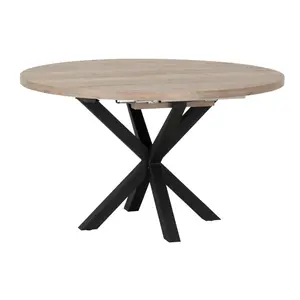 Uitschuiftafel Manilla rond