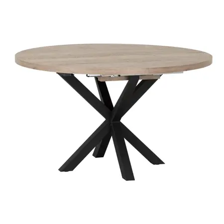 Uitschuiftafel Manilla rond